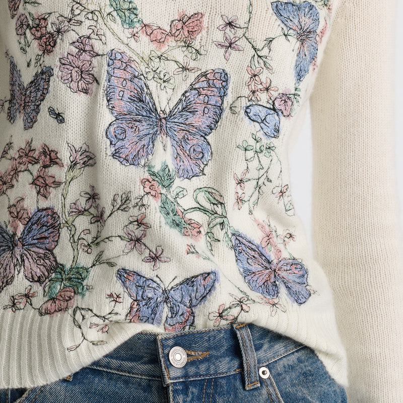 Embroidered Sweater