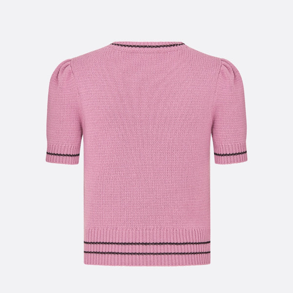 Short-Sleeved Sweater