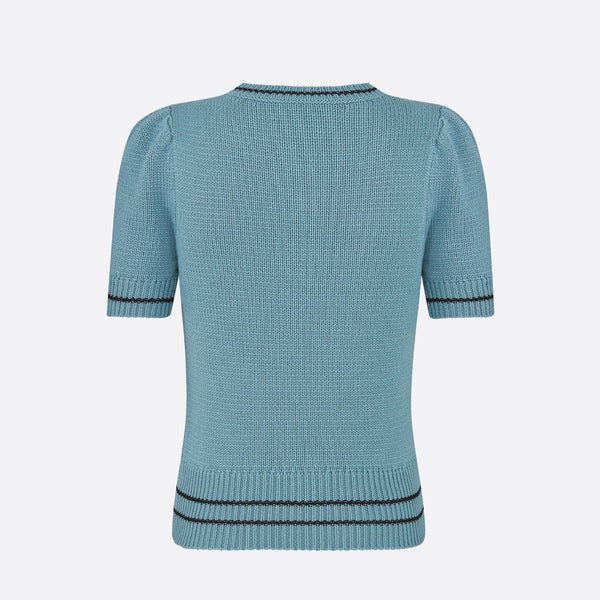 Short-Sleeved Sweater