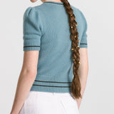 Short-Sleeved Sweater