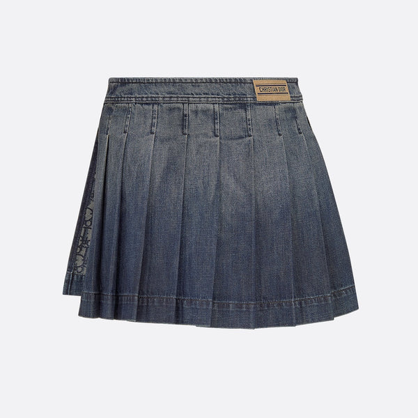 Wrap Miniskirt with Integrated Shorts