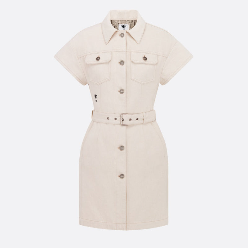 Short Belted Shirtdress