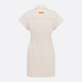 Short Belted Shirtdress