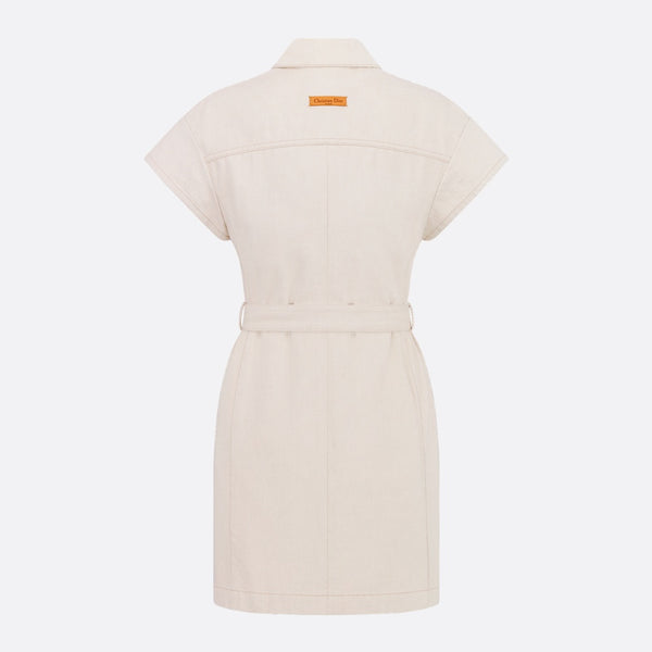 Short Belted Shirtdress