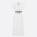 Mid-Length Belted Dress