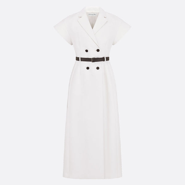 Mid-Length Belted Dress