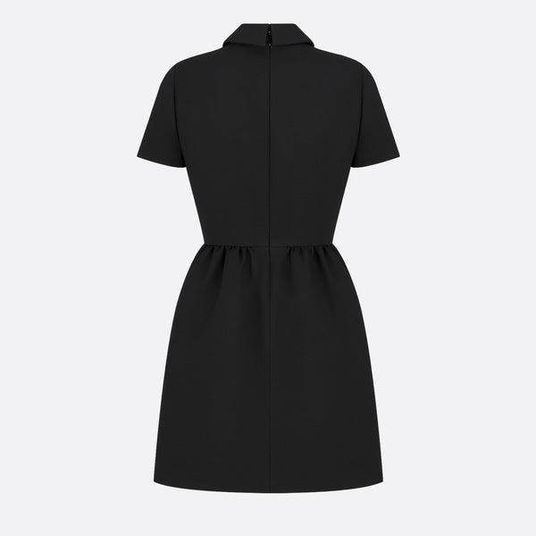 Fitted Dress with CD Buttons