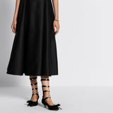 Flared Mid-Length Dress