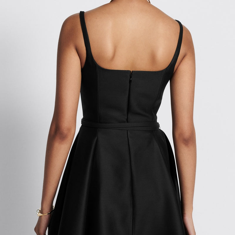 Flared Mid-Length Dress