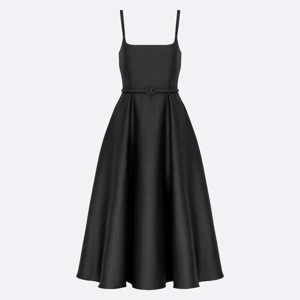 Flared Mid-Length Dress