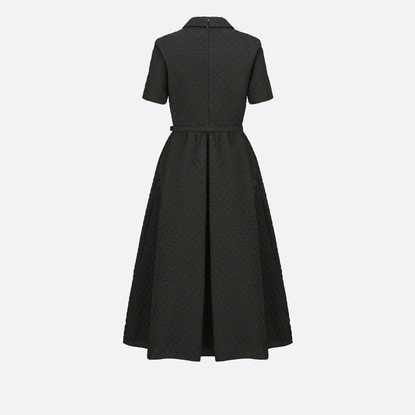 Mid-Length Belted Dress
