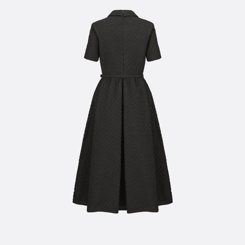 Mid-Length Belted Dress