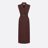 Mid-Length Belted Dress