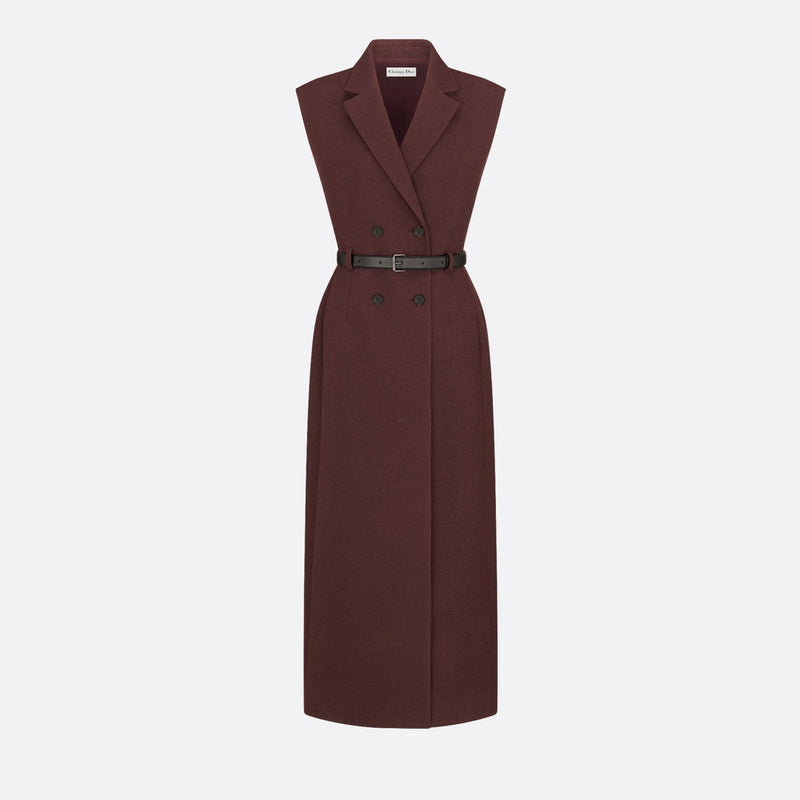 Mid-Length Belted Dress