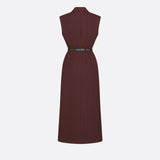 Mid-Length Belted Dress