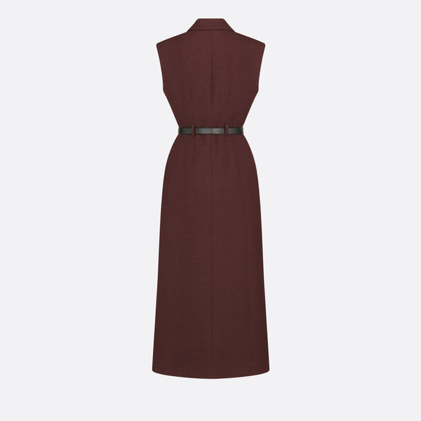 Mid-Length Belted Dress