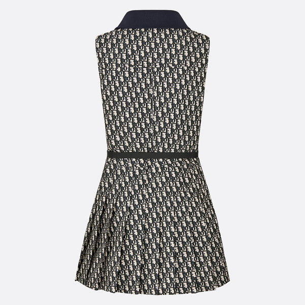 Pleated Short Dress