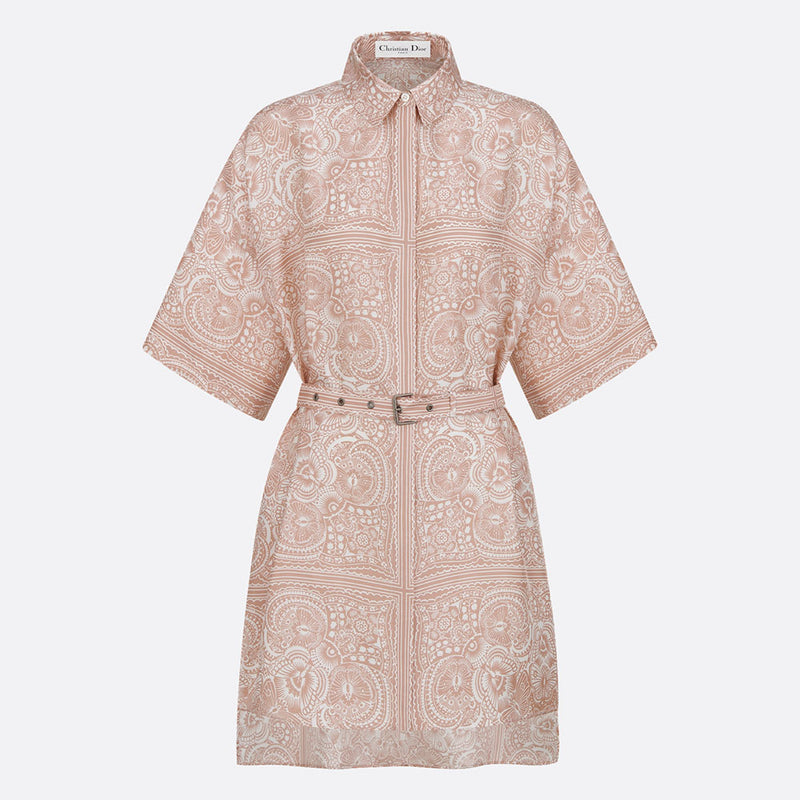 Short Belted Shirtdress