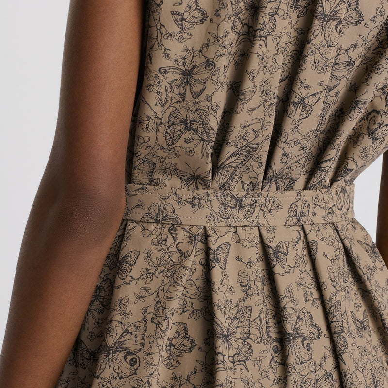 Short Belted Shirtdress