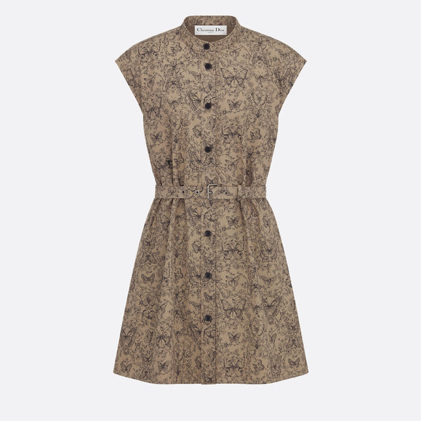 Short Belted Shirtdress