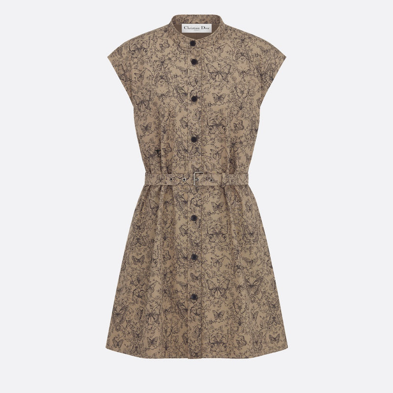 Short Belted Shirtdress
