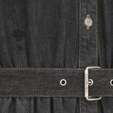Flared Mid-Length Dress