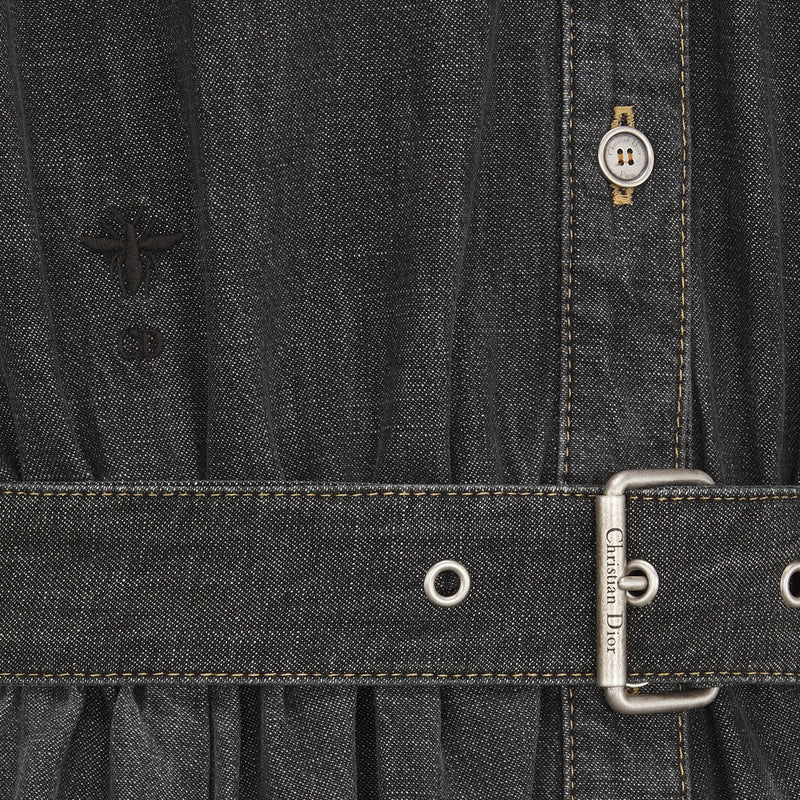 Flared Mid-Length Dress