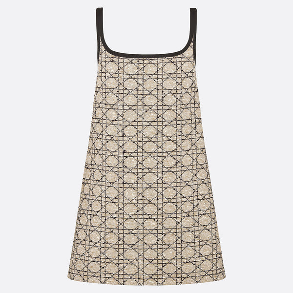 Short Flared Cannage Dress