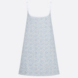 Short Flared Cannage Dress