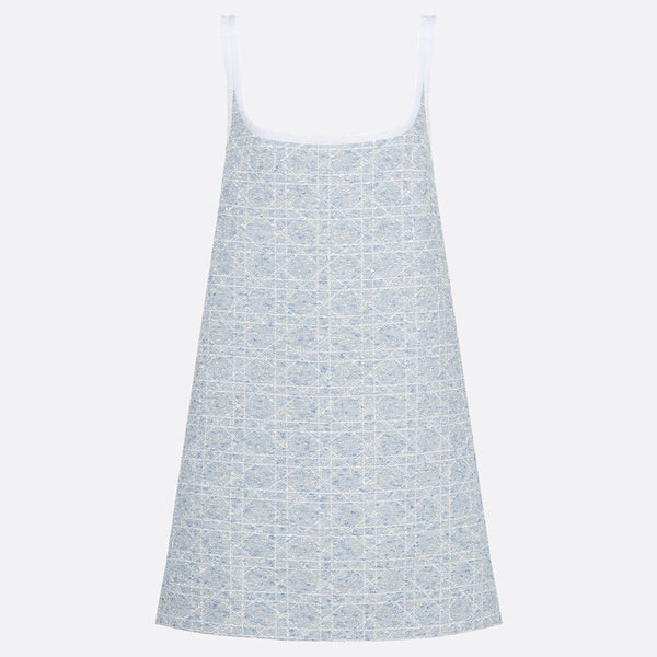 Short Flared Cannage Dress