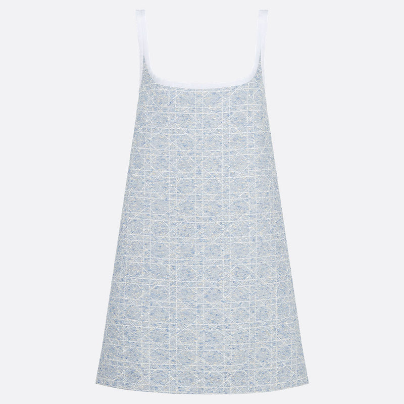 Short Flared Cannage Dress