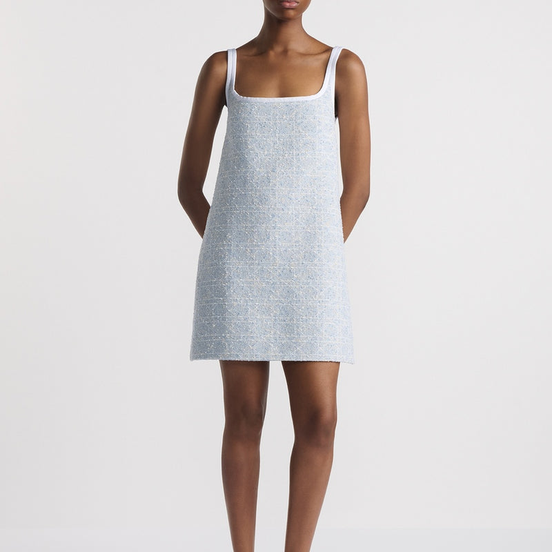 Short Flared Cannage Dress