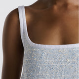 Short Flared Cannage Dress