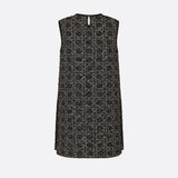 Macrocannage Sleeveless Tunic
