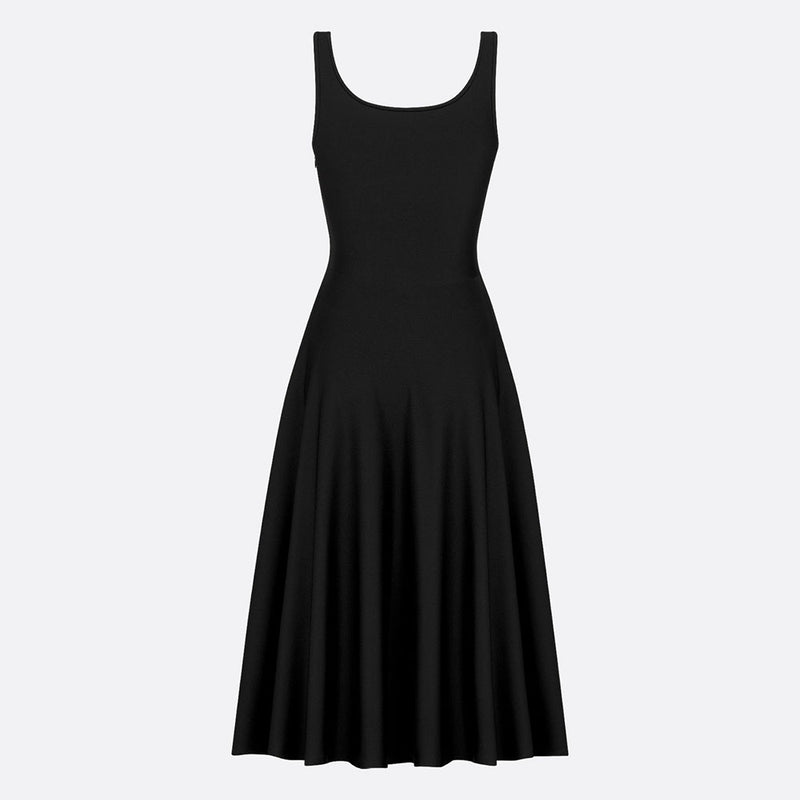Mid-Length Flared Dress