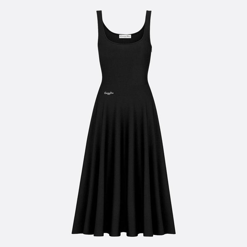 Mid-Length Flared Dress