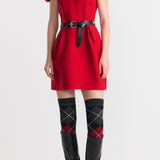 Short Belted Dress