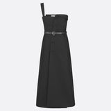 Mid-Length Asymmetric Dress