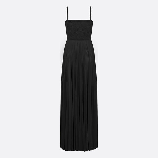 Long Pleated Dress