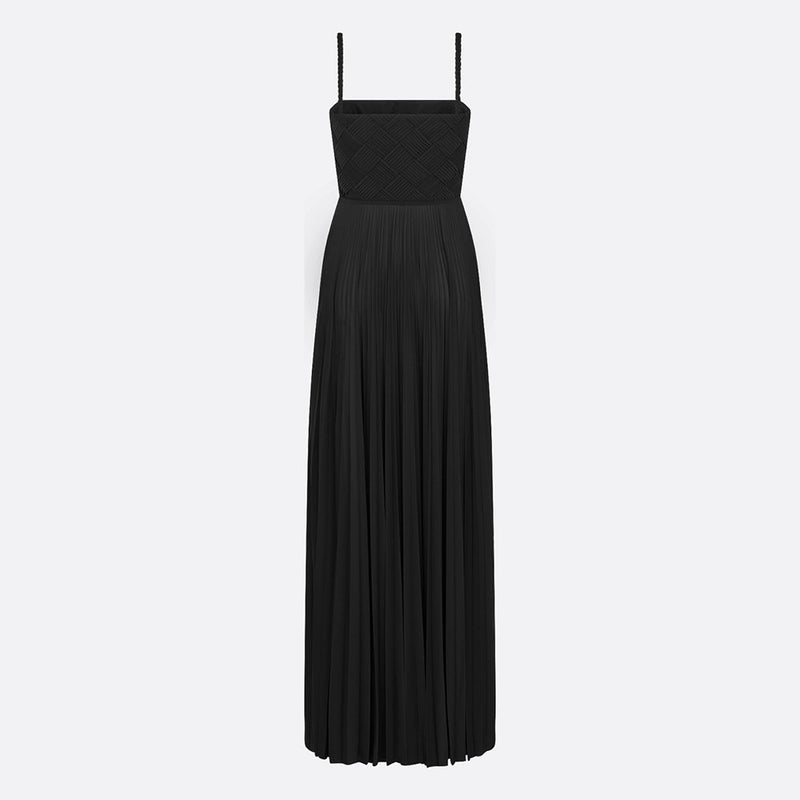 Long Pleated Dress