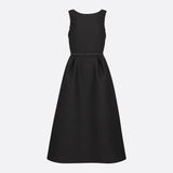 Flared Mid-Length Dress
