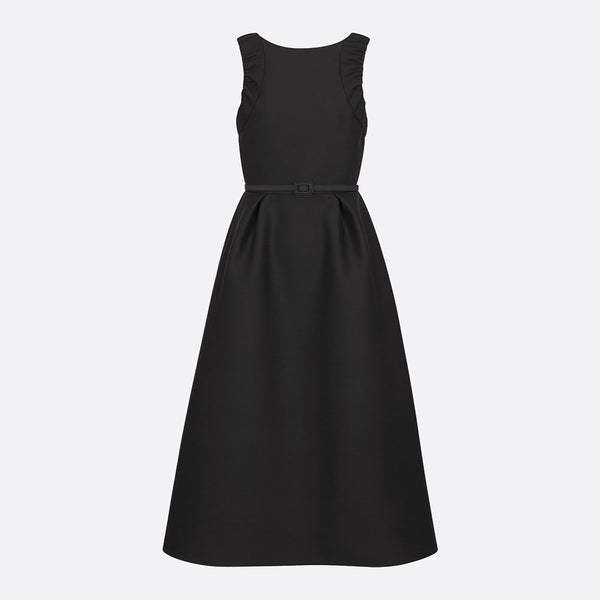 Flared Mid-Length Dress