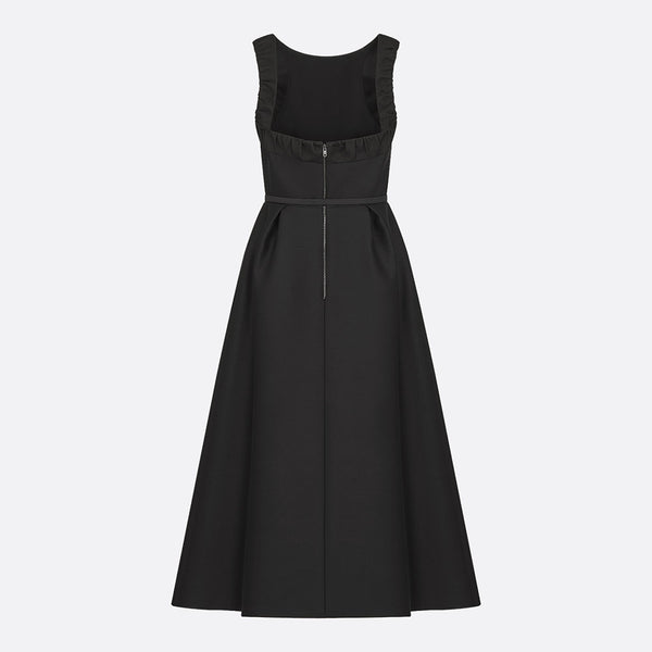 Flared Mid-Length Dress