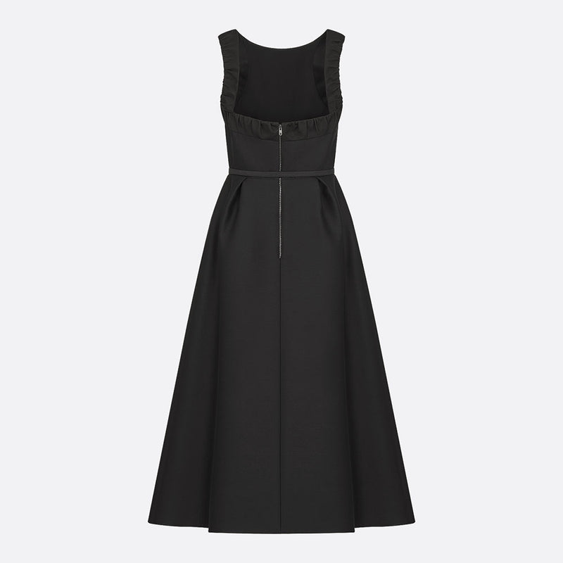 Flared Mid-Length Dress