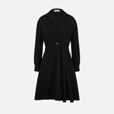 Belted Flared Dress