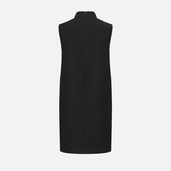 Short Dress with CD Buttons