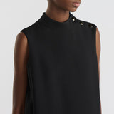 Short Dress with CD Buttons
