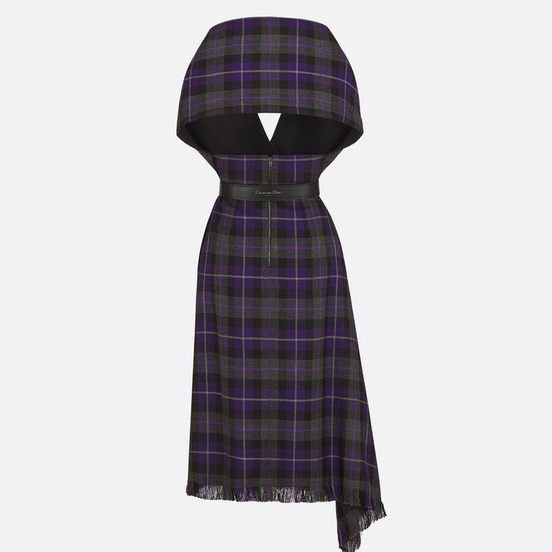 Mid-Length Belted Dress