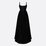 Flared Long Dress