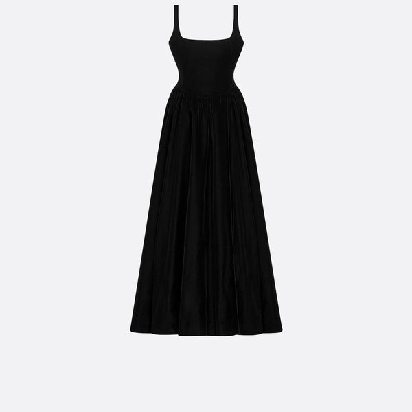 Flared Long Dress